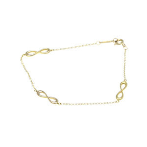 TIFFANY & CO. 18k Yellow Gold Charm Bracelet